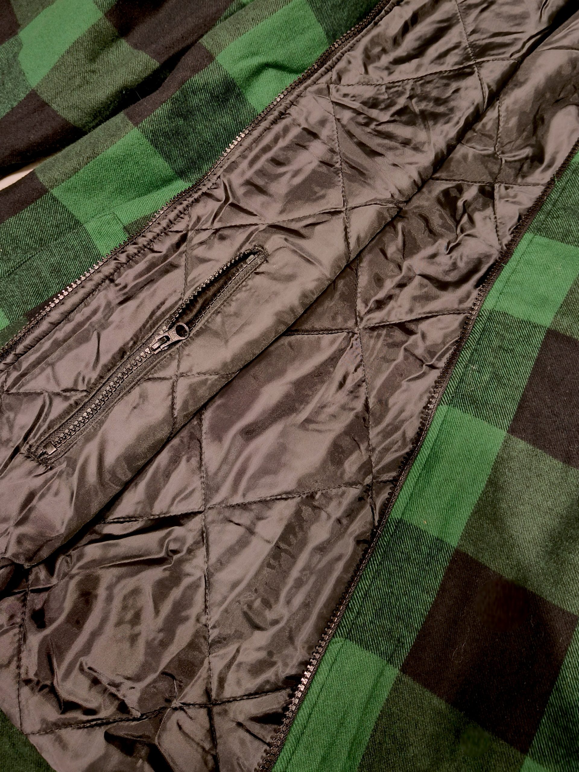 Flanellitakin sisätasku