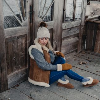 Naisten aito lammasliivi