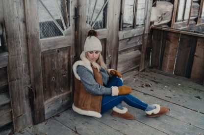 Naisten aito lammasliivi